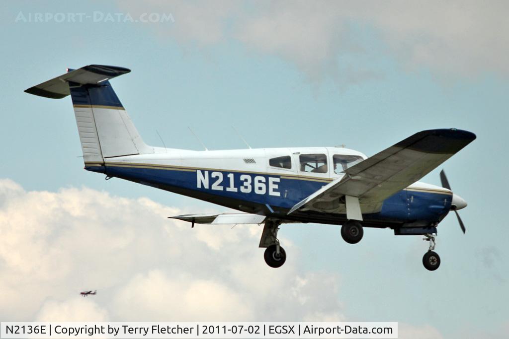 N2136E, 1978 Piper PA-28RT-201 Arrow IV C/N 28R-7918002, 1978 Piper PA-28RT-201, c/n: 28R-7918002 at North Weald