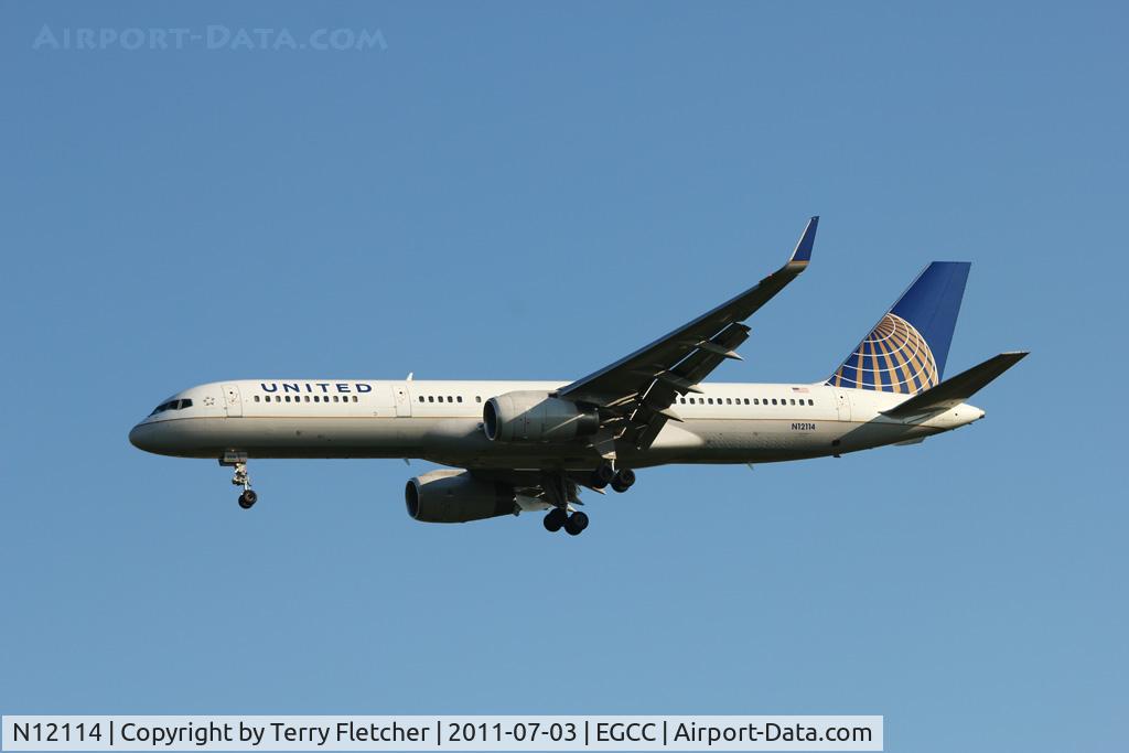 N12114, 1995 Boeing 757-224 C/N 27556, 1995 Boeing 757-224, c/n: 27556 in new United colors