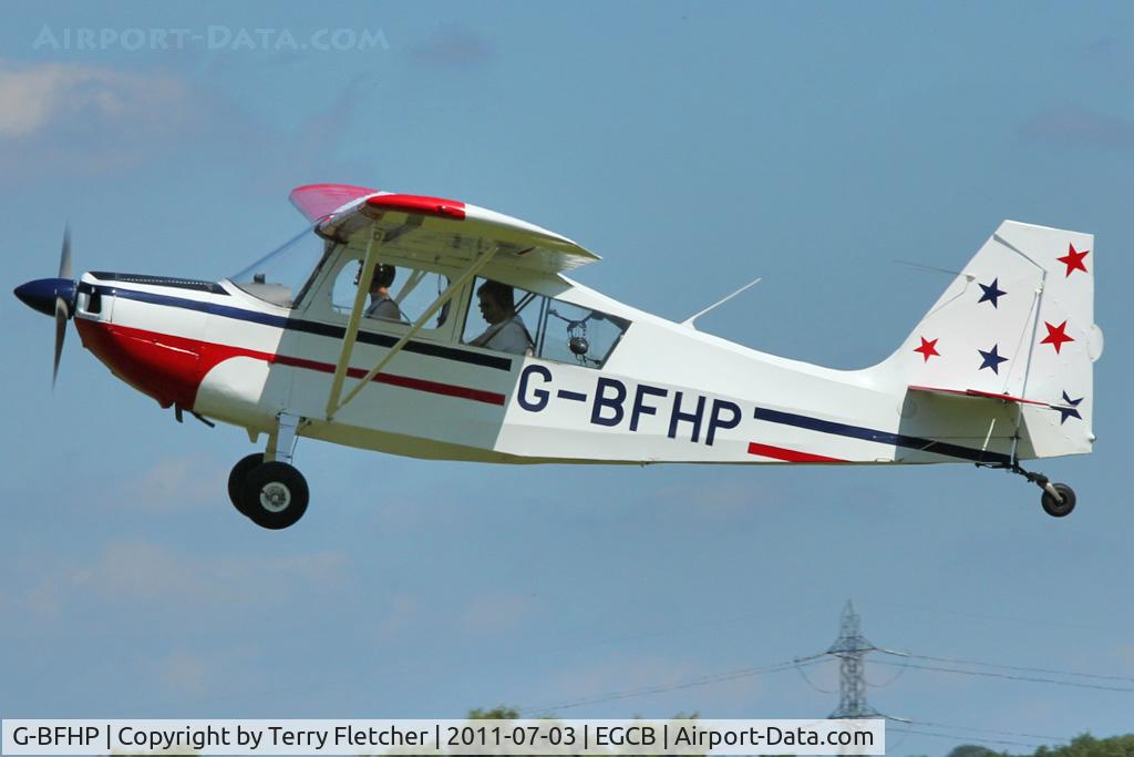G-BFHP, 1967 Champion 7GCAA Citabria Citabria C/N 114, 1967 Champion Aircraft Corporation BELLANCA 7GCAA, c/n: 114 on 2011 Family Fun Day