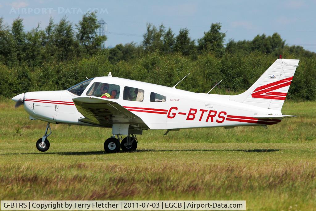G-BTRS, 1981 Piper PA-28-161 Cherokee Warrior II C/N 28-8116004, 1981 Piper PIPER PA-28-161, c/n: 28-8116004 at 2011 Family Fun Day