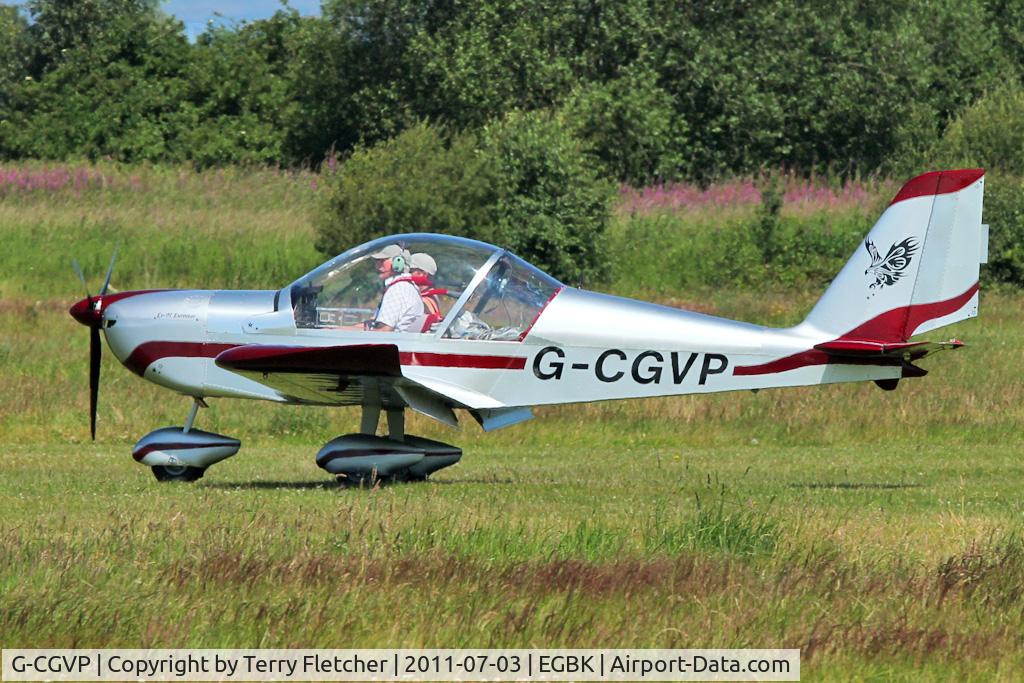 G-CGVP, 2011 Aerotechnik EV-97 Eurostar C/N LAA 315-15047, 2011 AEROTECHNIK EV-97 EUROSTAR at 2011 Family Fun Day
