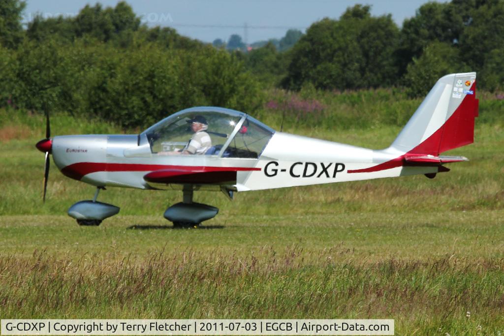 G-CDXP, 2006 Aerotechnik EV-97 Eurostar C/N PFA 315-14530, 2006 Crockett Bj AEROTECHNIK EV-97 EUROSTAR, c/n: PFA 315-14530 at 2011 Family Fun Day