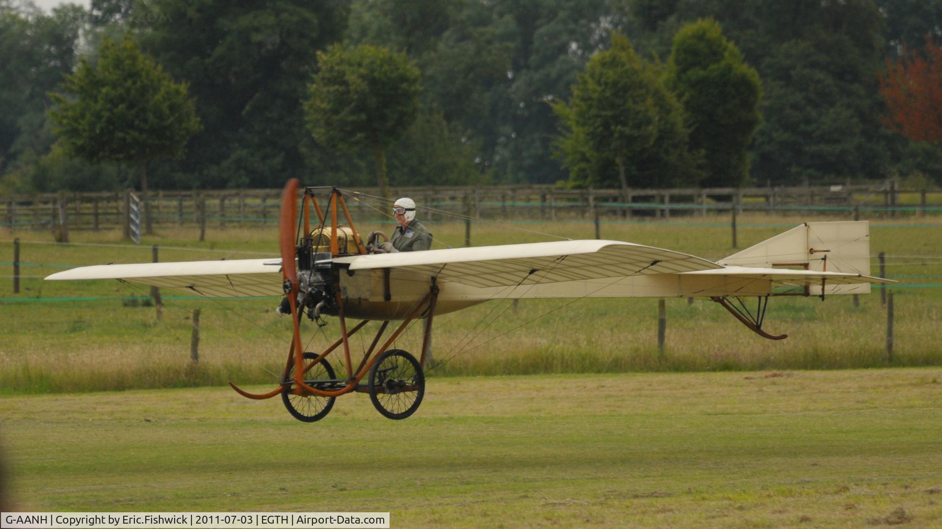 G-AANH, 1910 Deperdussin Monoplane Type D C/N BAPC005, 41. G-AANH at Shuttleworth Military Pagent Air Display, July 2011