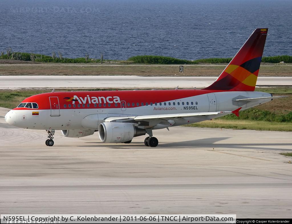 N595EL, 2005 Airbus A318-111 C/N 2394, Avianca