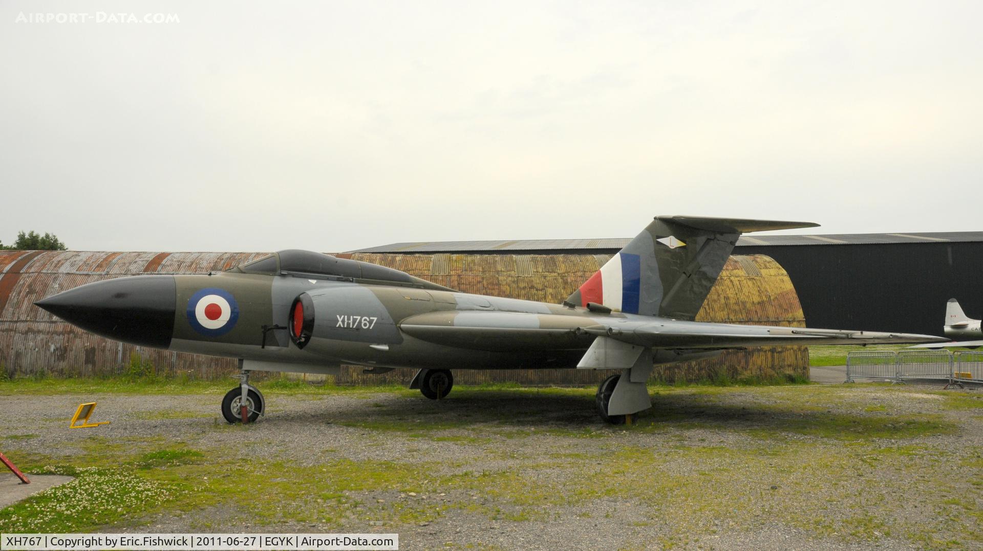 XH767, Gloster Javelin FAW.9 C/N Not found XH767, XH767 at Yorkshire Air Museum