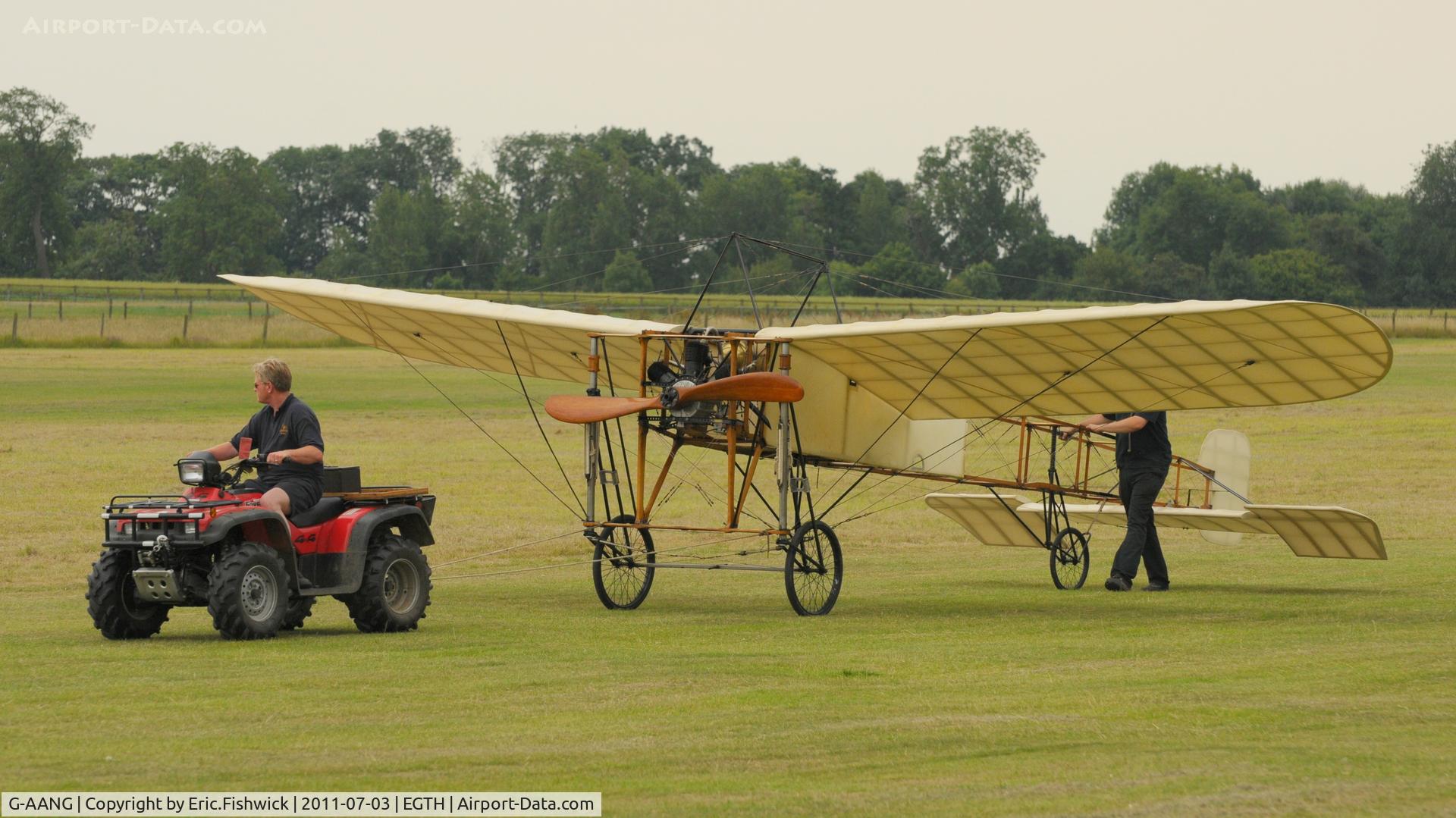 G-AANG, 1911 Bleriot Type XI C/N 14, 4. G-AANG at Shuttleworth Military Pagent Air Display, July 2011