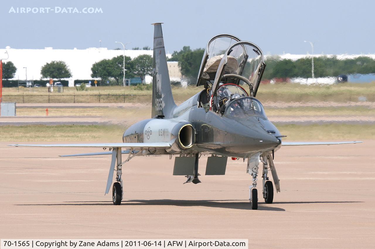 70-1565, 1970 Northrop T-38C Talon C/N T.6255, At Alliance Airport - Fort Worth, TX