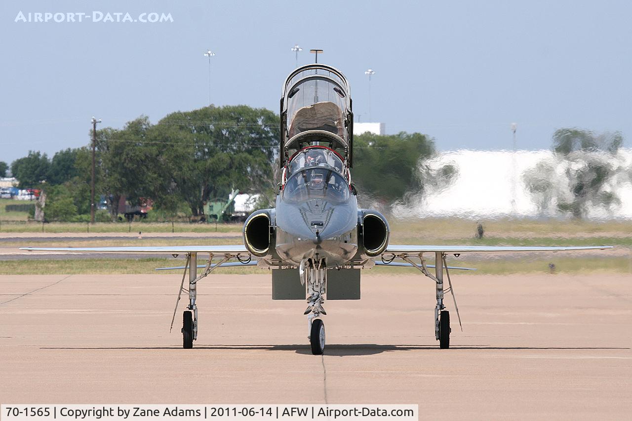 70-1565, 1970 Northrop T-38C Talon C/N T.6255, At Alliance Airport - Fort Worth, TX