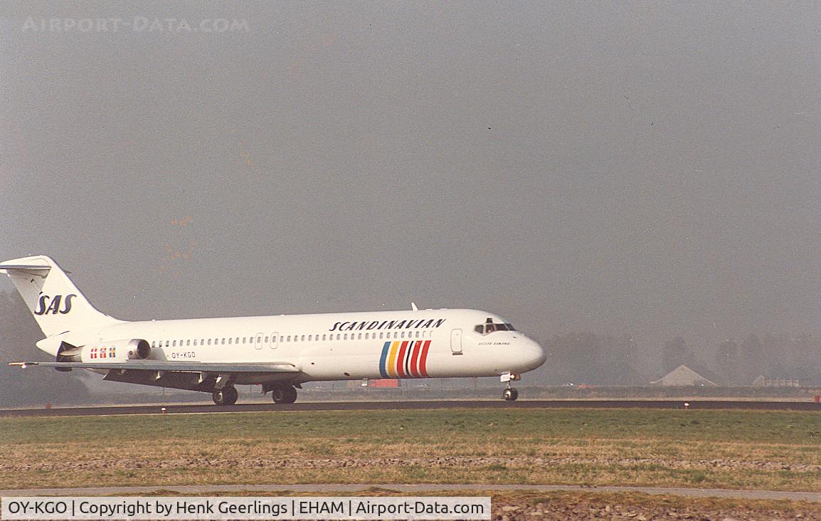 OY-KGO, 1974 Douglas DC-9-41 C/N 47632, Scandinavian - SAS