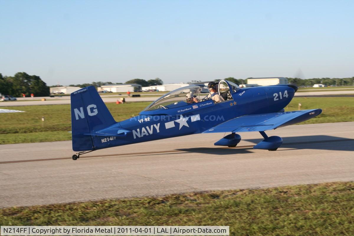 N214FF, Vans RV-8 C/N 80687, Vans RV-8