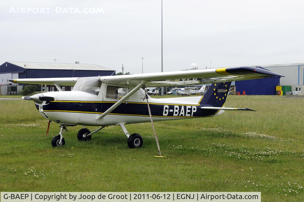 G-BAEP, 1972 Reims FRA150L Aerobat C/N 0170, at Humberside Airport flightline
