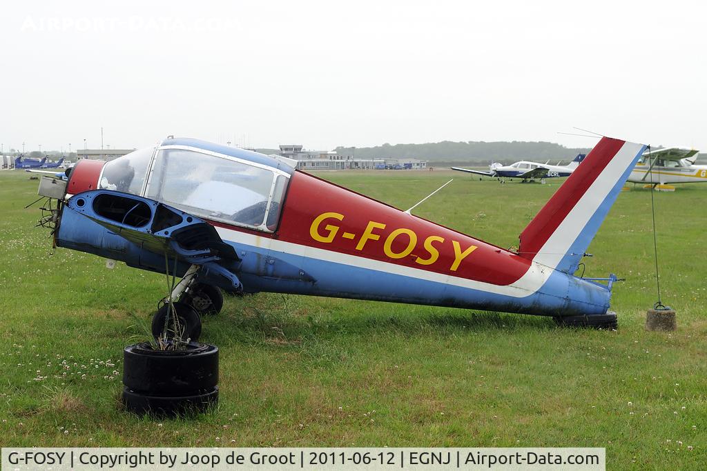G-FOSY, 1969 Socata MS-880B Rallye Club C/N 1304, Although still in the civil register, this bird is not to fly soon (if ever)
