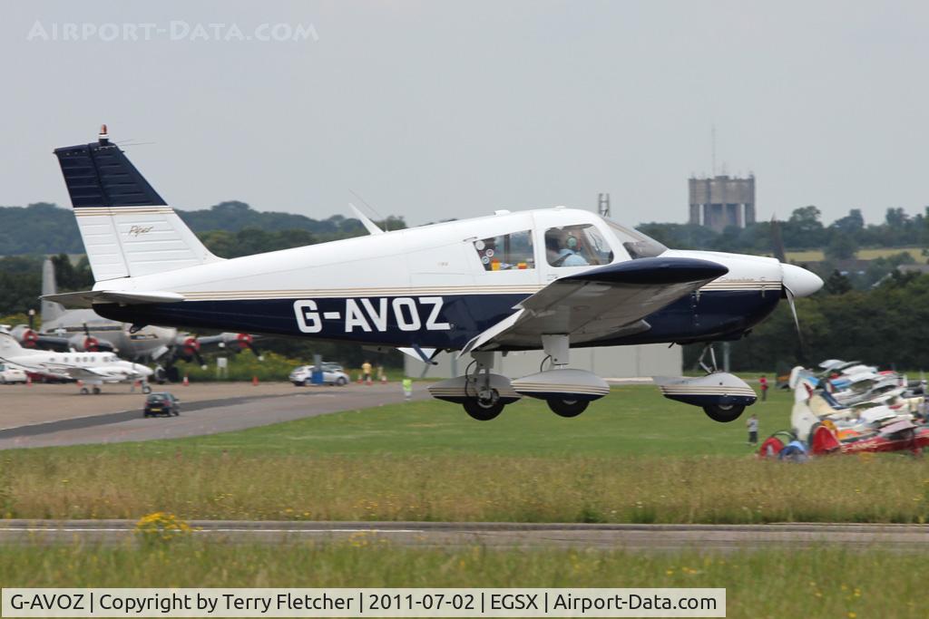 G-AVOZ, 1966 Piper PA-28-180 Cherokee C/N 28-3711, 1966 Piper PIPER PA-28-180, c/n: 28-3711 at North Weald