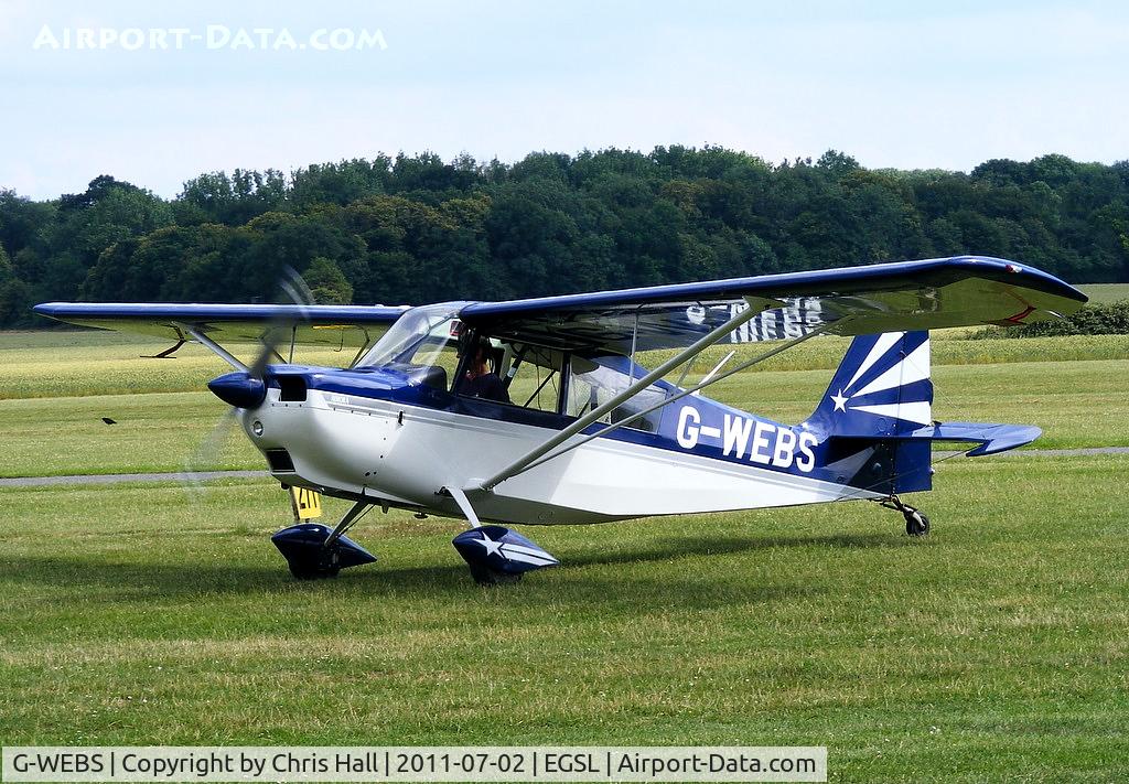 G-WEBS, 2006 Champion 7ECA Aurora Citabria C/N 1395-2005, Privately owned