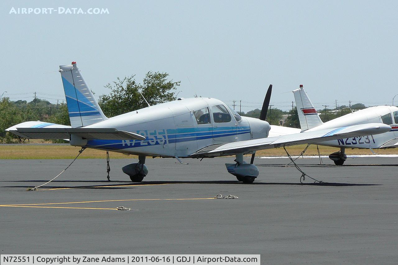 N72551, 1964 Piper PA-28-235 Cherokee Pathfinder C/N 28-10230, At Granbury Municipal