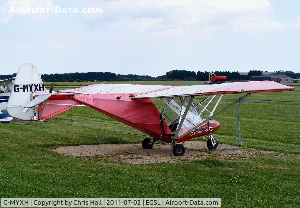 G-MYXH, 1995 Cyclone Airsports AX3/503 C/N 7028, Privately owned