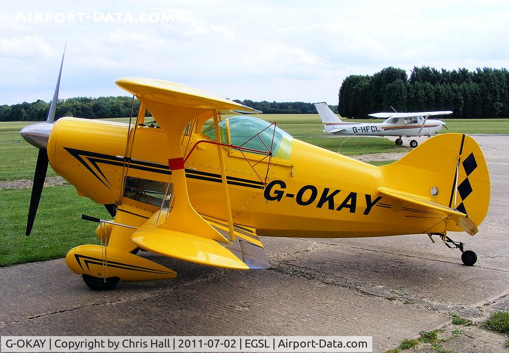 G-OKAY, 1977 Pitts S-1E Special C/N 12358, Privately owned
