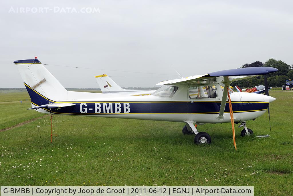 G-BMBB, 1974 Reims F150L C/N 1136, lots of light aircraft at Humberside
