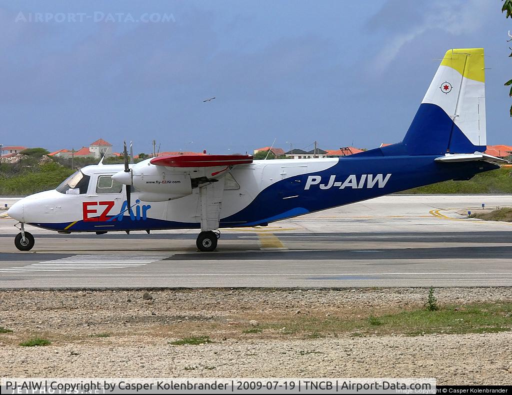 PJ-AIW, 1987 Pilatus Britten-Norman BN-2A-26 Islander C/N 2038B, EZ Air