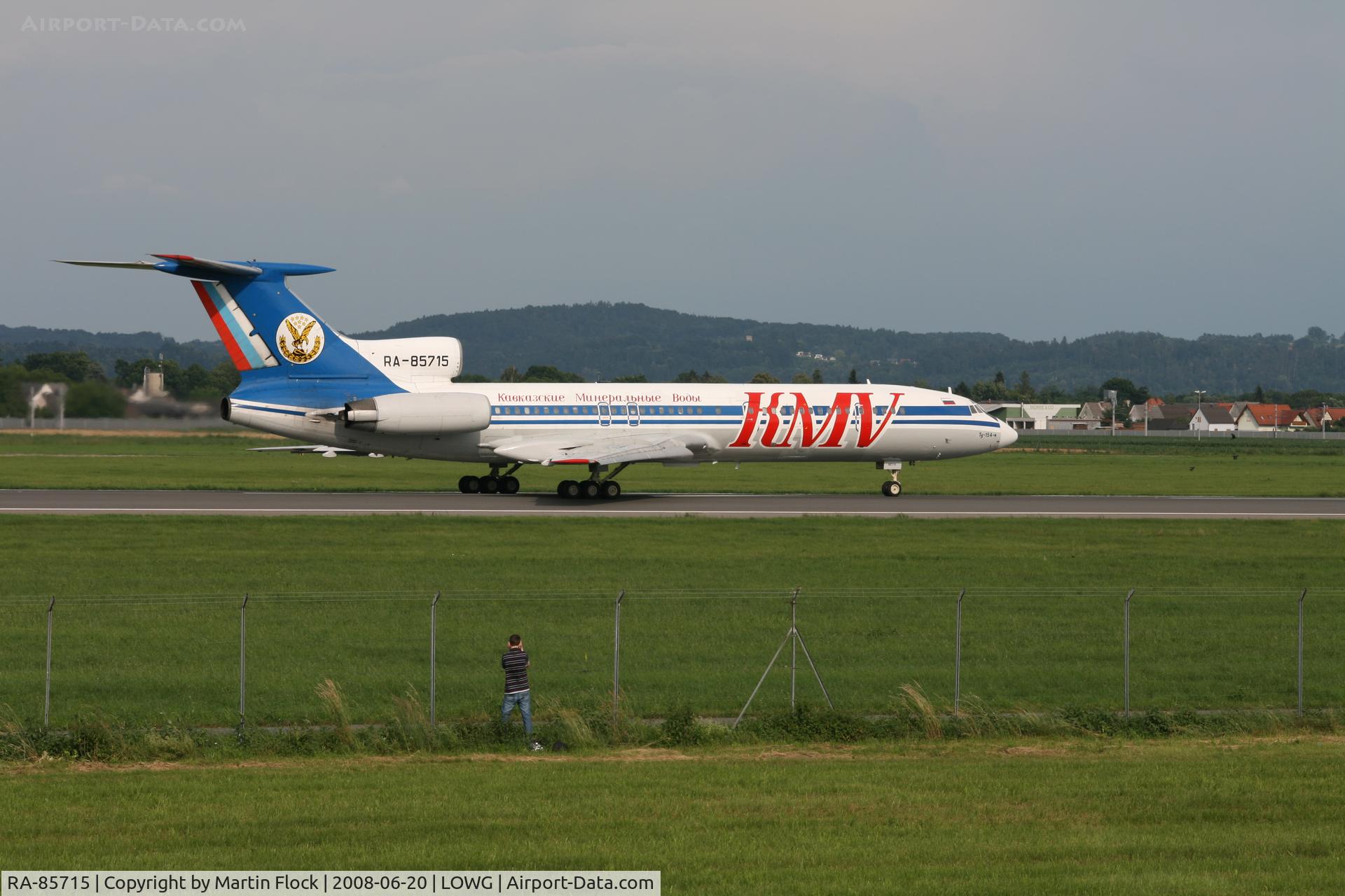 RA-85715, 1991 Tupolev Tu-154M C/N 91A891, .....