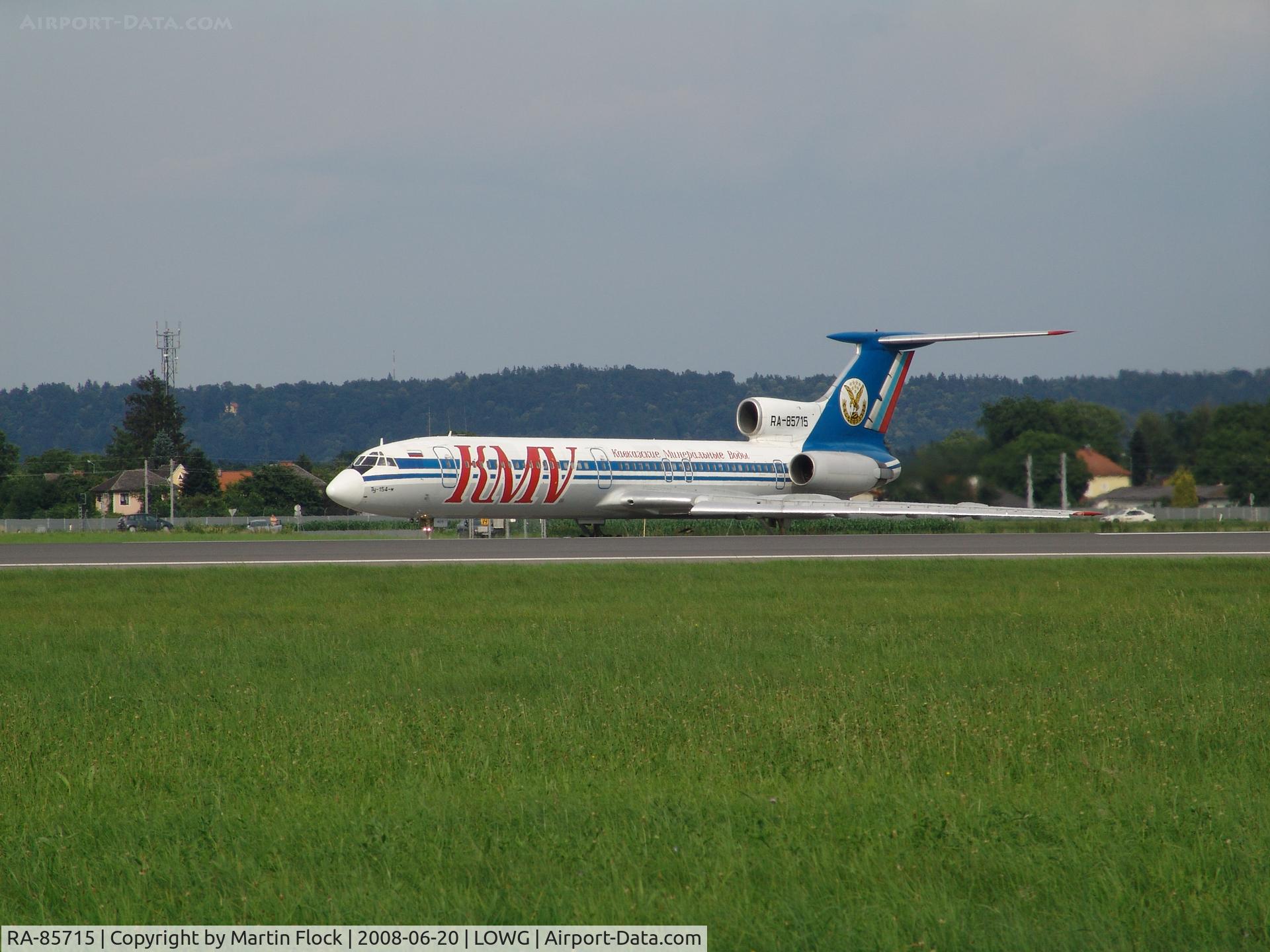 RA-85715, 1991 Tupolev Tu-154M C/N 91A891, .....