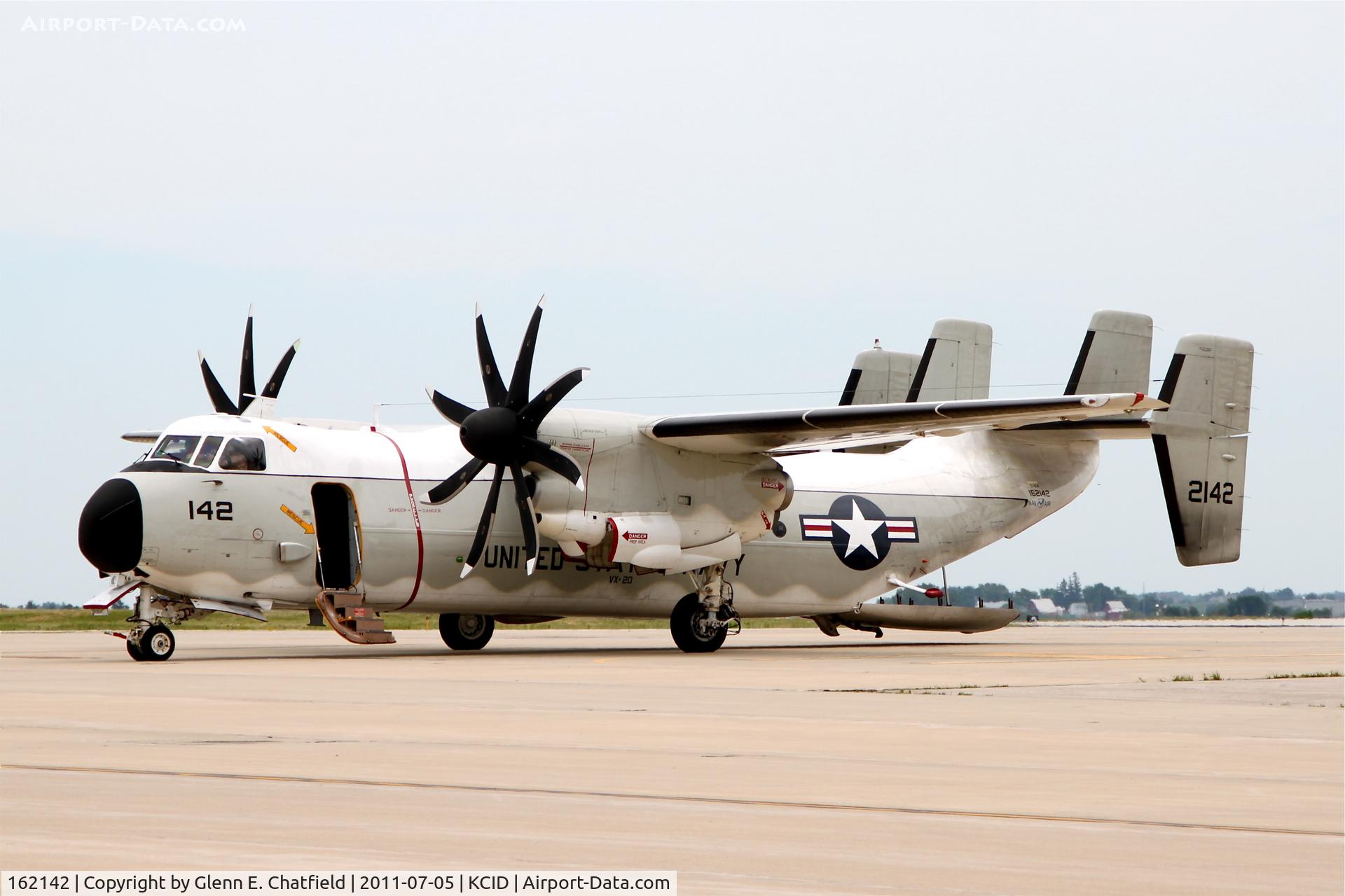 162142, 1985 Grumman C-2A Greyhound C/N 22, On the PS Air ramp, readying for departure