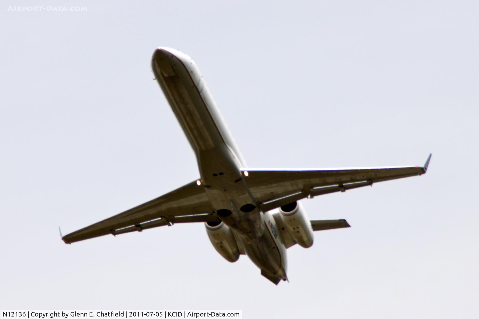 N12136, 2003 Embraer ERJ-145XR (EMB-145XR) C/N 145719, Departing runway 27