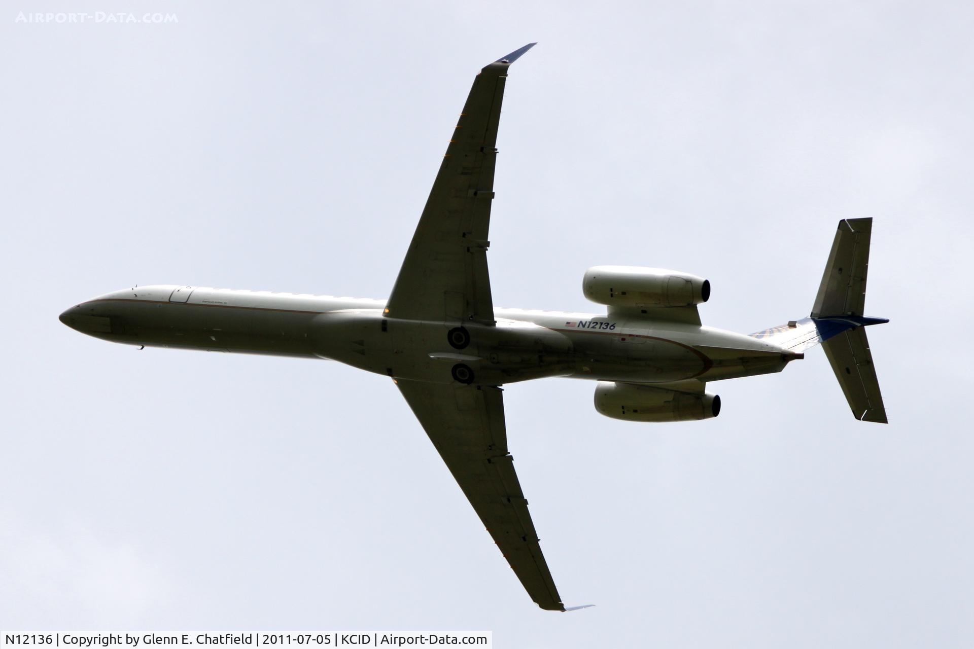 N12136, 2003 Embraer ERJ-145XR (EMB-145XR) C/N 145719, Departing runway 27