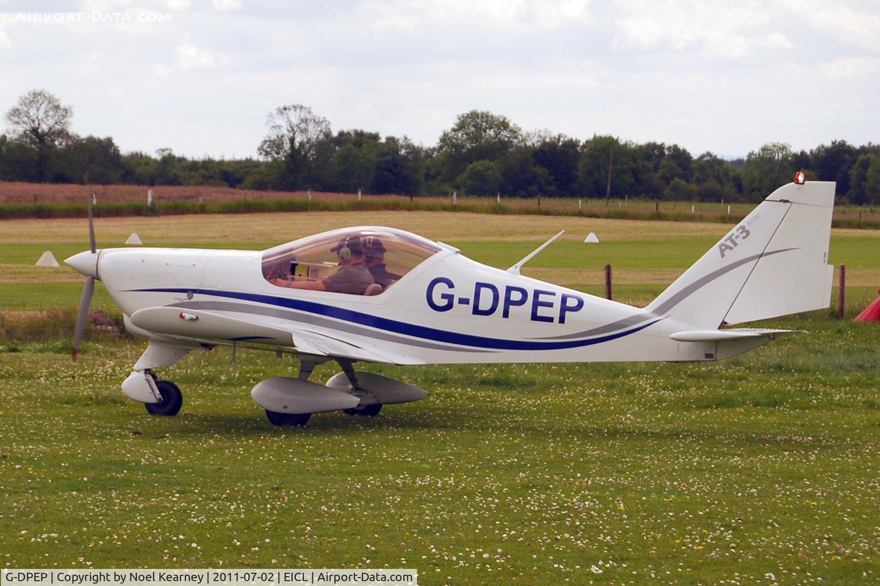 G-DPEP, 2007 Aero AT-3 R100 C/N AT3-027, Attending the Clonbullogue Fly-in July 2011