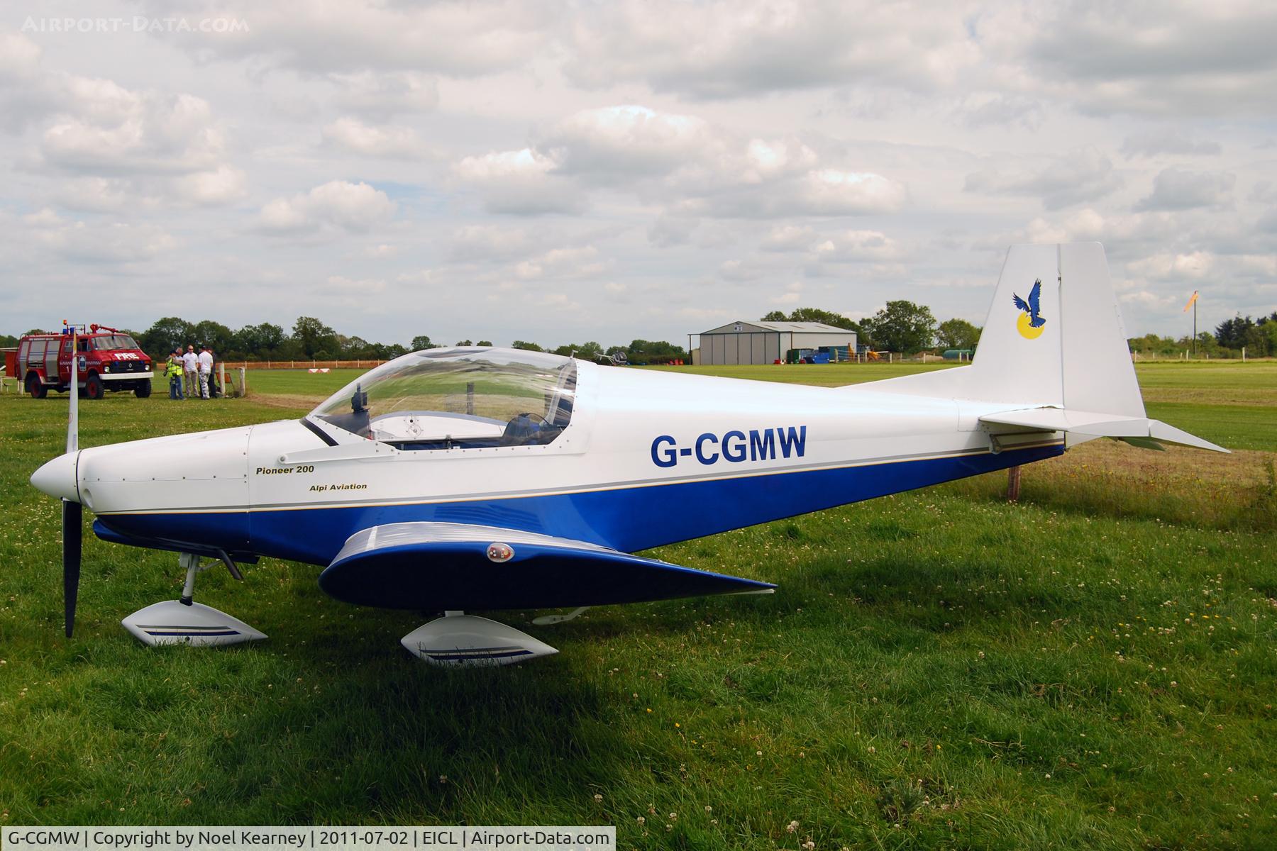 G-CGMW, 2010 Alpi Aviation Pioneer 200-M C/N LAA 334-14958, Attending the Clonbullogue Fly-in July 2011