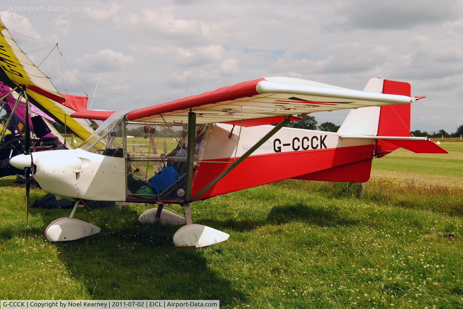 G-CCCK, 2003 Best Off Skyranger 912(2) C/N BMAA/HB/265, Attending the Clonbullogue Fly-in July 2011
