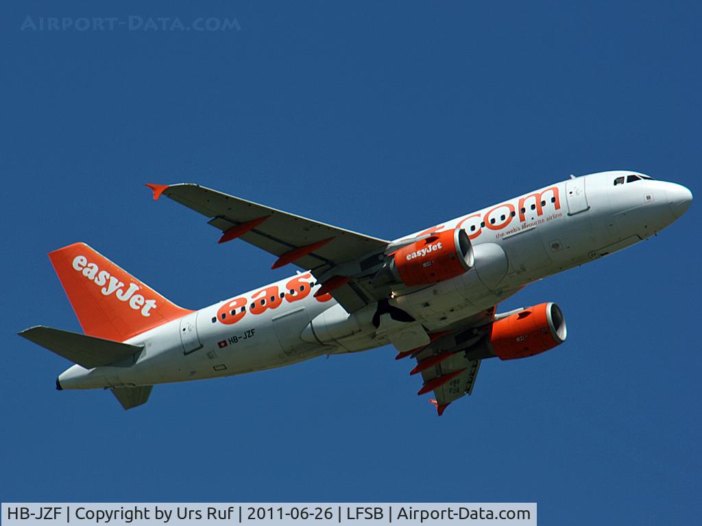 HB-JZF, 2004 Airbus A319-111 C/N 2184, 