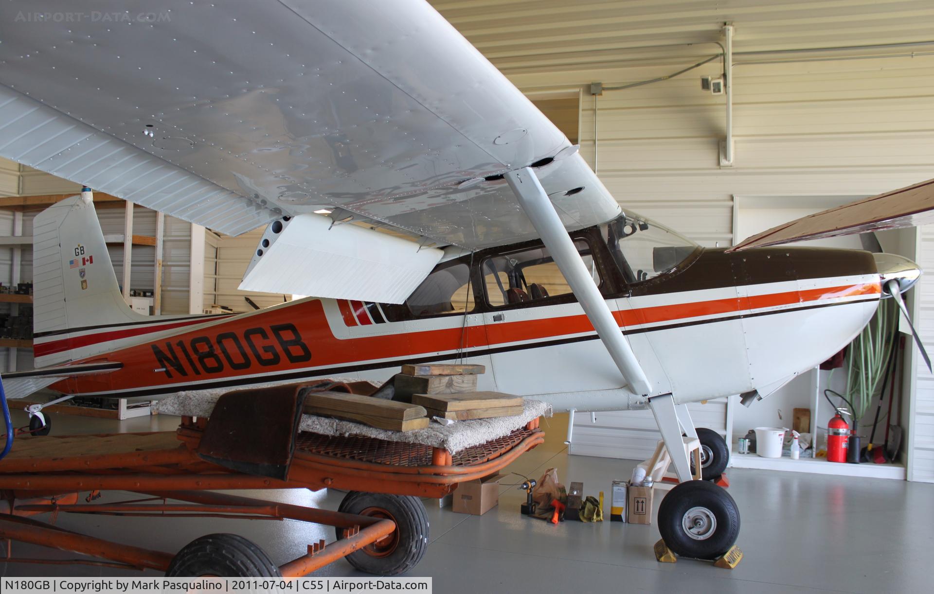 N180GB, 1953 Cessna 180 C/N 30498, Cessna 180