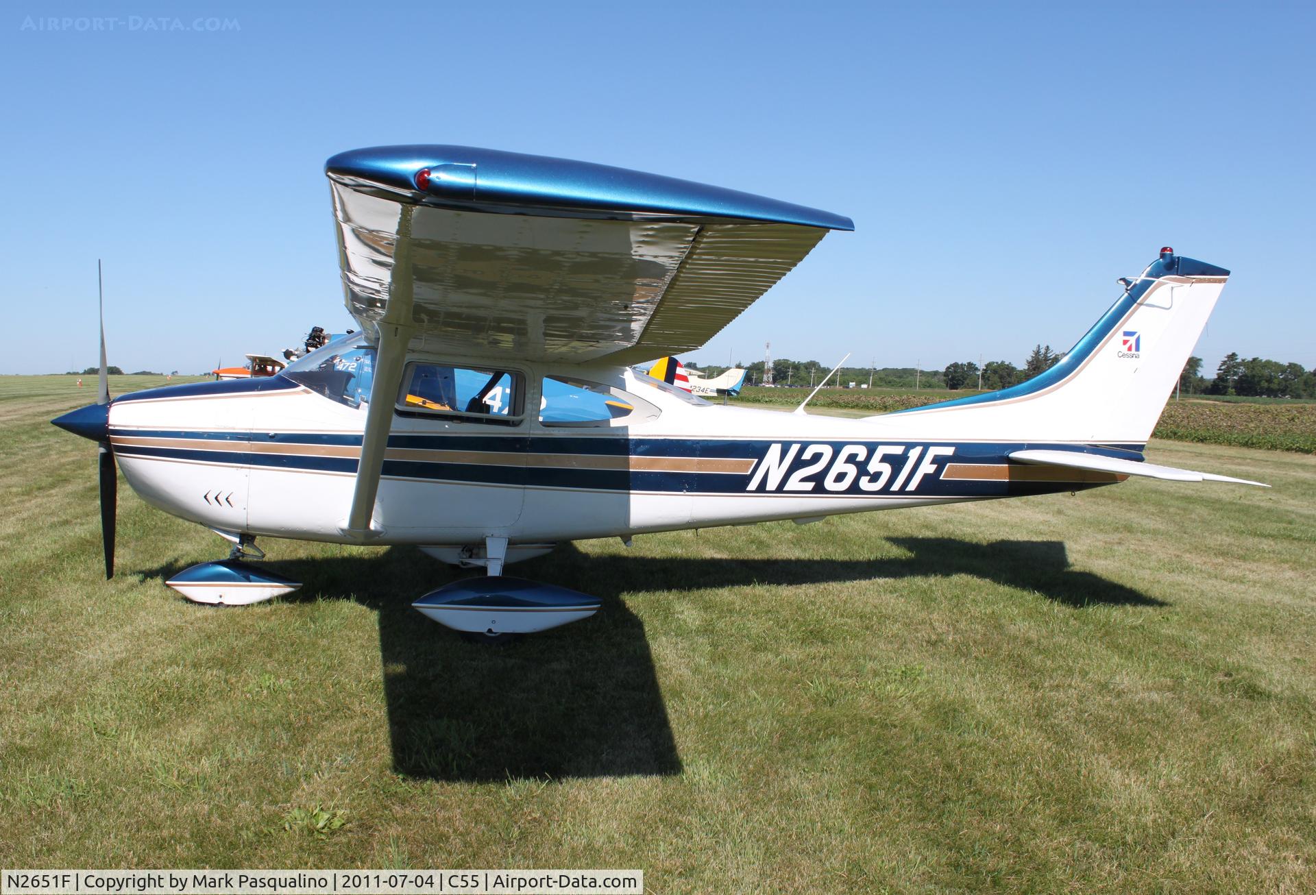 N2651F, 1965 Cessna 182J Skylane C/N 18256751, Cessna 182J