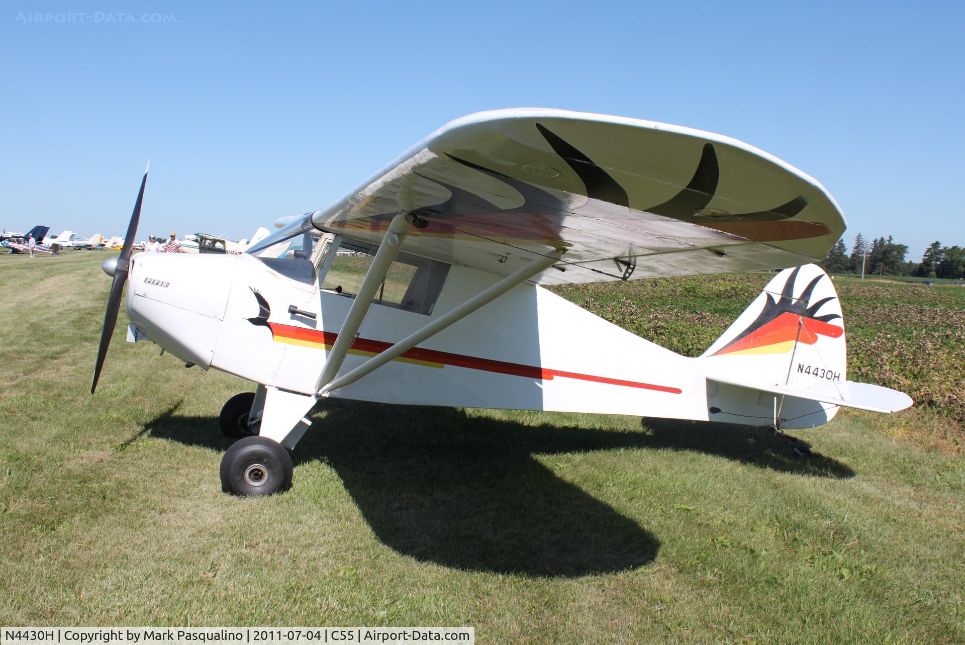 N4430H, 1948 Piper PA-15 Vagabond C/N 15-218, Piper PA-15