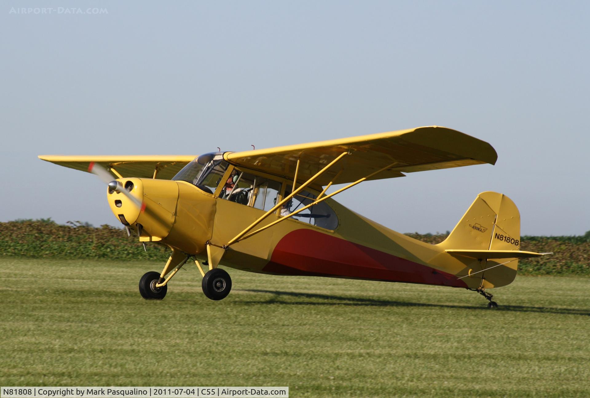 N81808, 1945 Aeronca 7AC Champion C/N 7AC-431, Aeronca 7AC