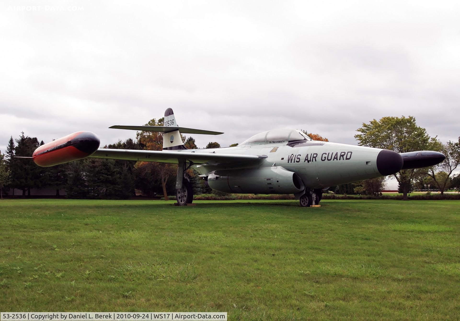 53-2536, 1953 Northrop F-89J-60-NO Scorpion C/N 4661, Gate guard at the EAA AirVenture museum