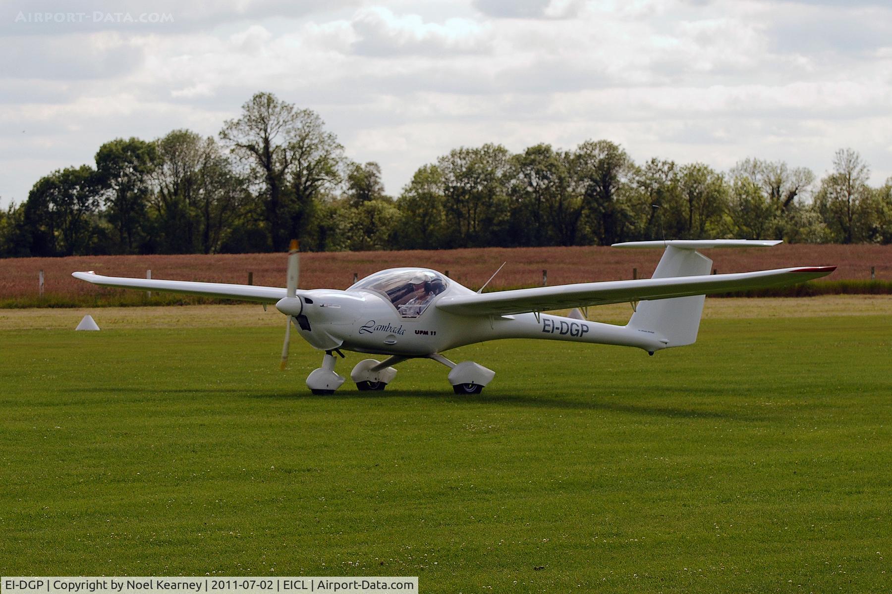 EI-DGP, Urban Air UFM-11 Lambada C/N 15/11, Attending the July fly-in at Clonbullogue Aerodrome.