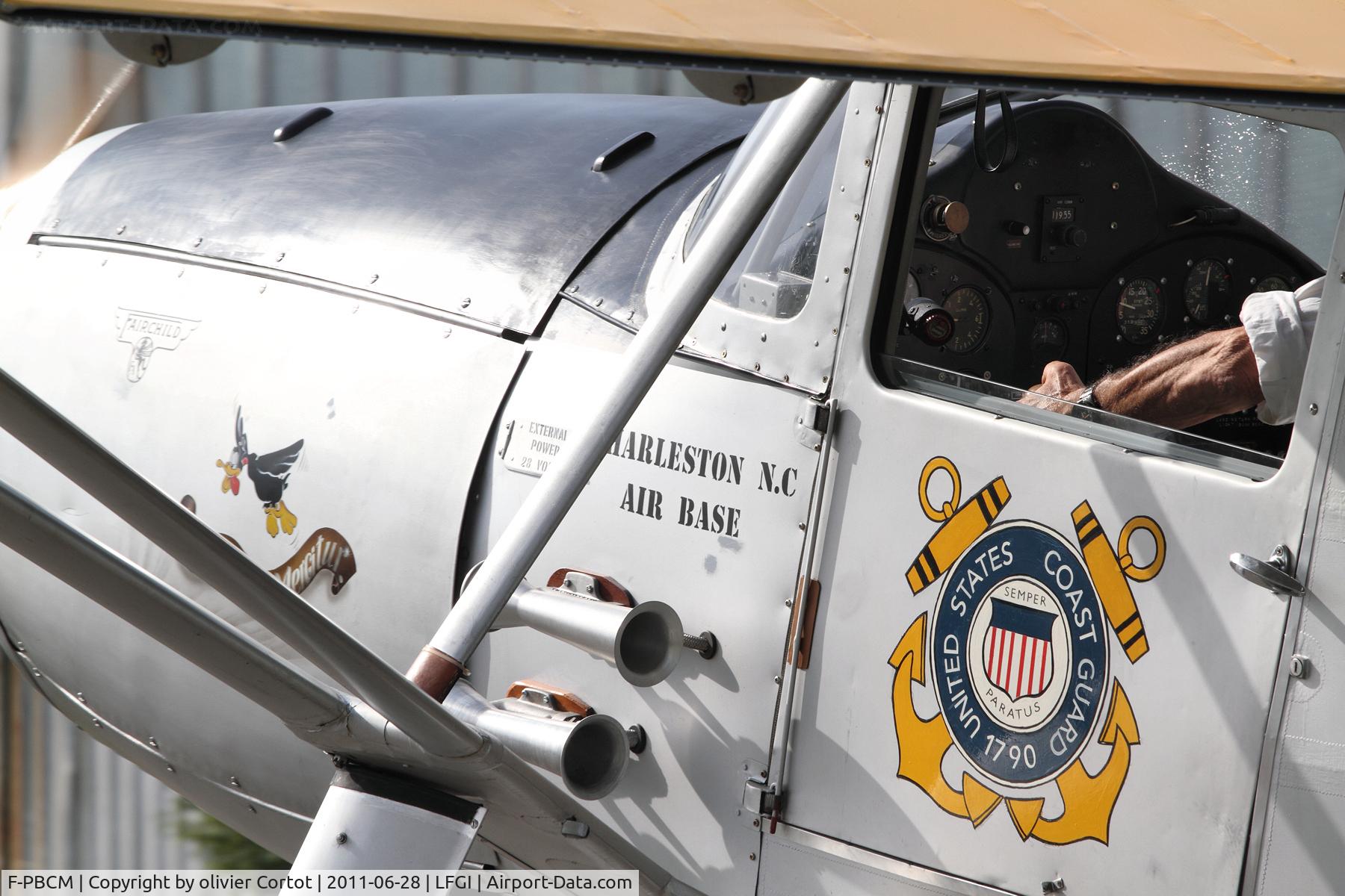 F-PBCM, Fairchild Argus Mk2 (24R-9) C/N 01-1996, Markings close-up