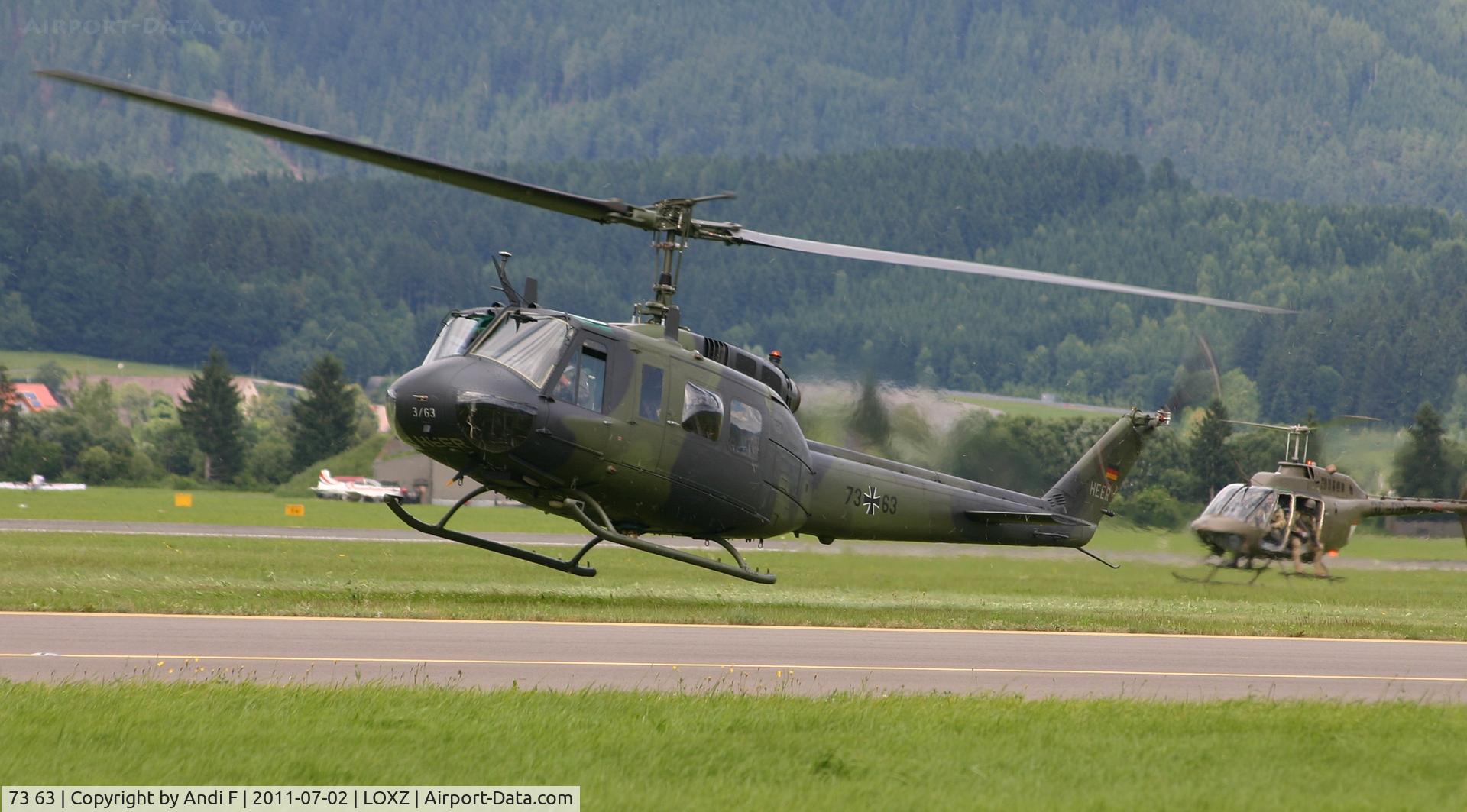 73 63, Bell (Dornier) UH-1D Iroquois (205) C/N 8483, UH-1 at Airpower11