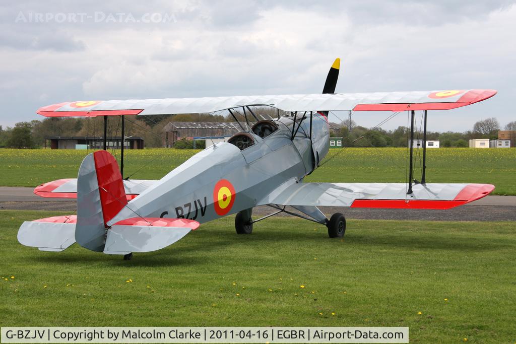 G-BZJV, 1957 CASA 1-131E Srs 1000 C/N 1075, Casa 1-131E Srs 1000 at Breighton Airfield in April 2011.