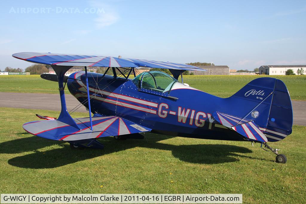 G-WIGY, 1991 Pitts S-1S Special C/N 7-0115, Pitts S-1S at Breighton Airfield in April 2011.