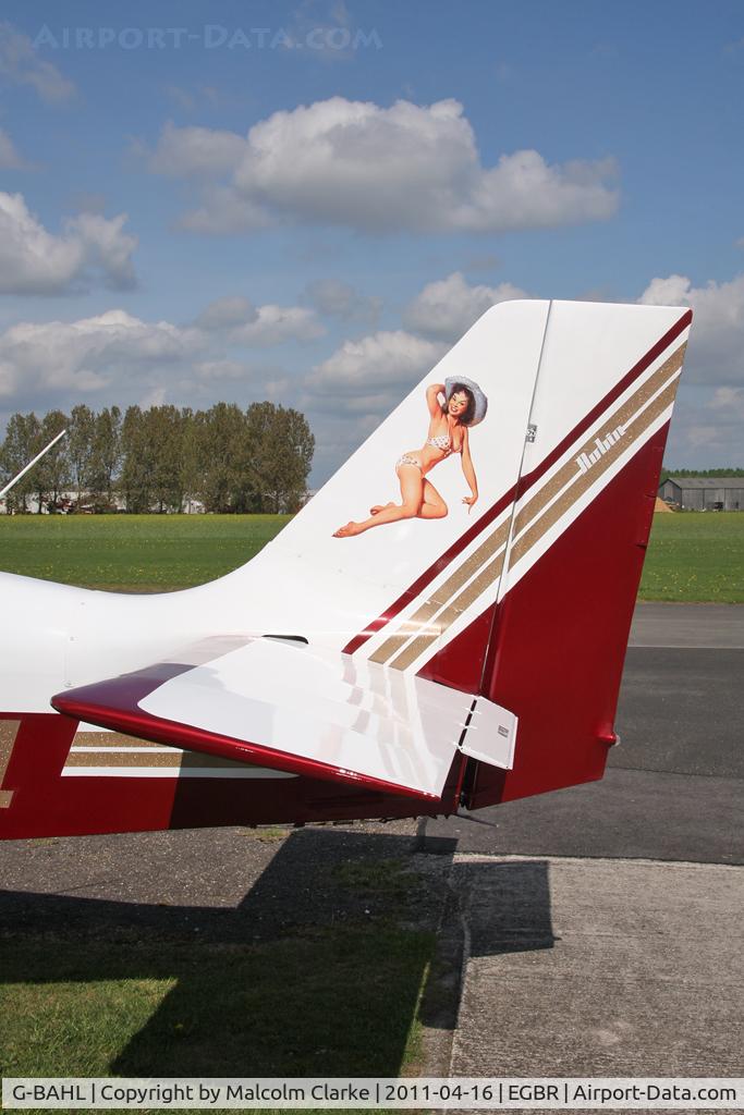 G-BAHL, 1972 Robin DR-400-160 Chevalier C/N 704, Robin DR-400-160 Chevalier at Breighton Airfield in April 2011.