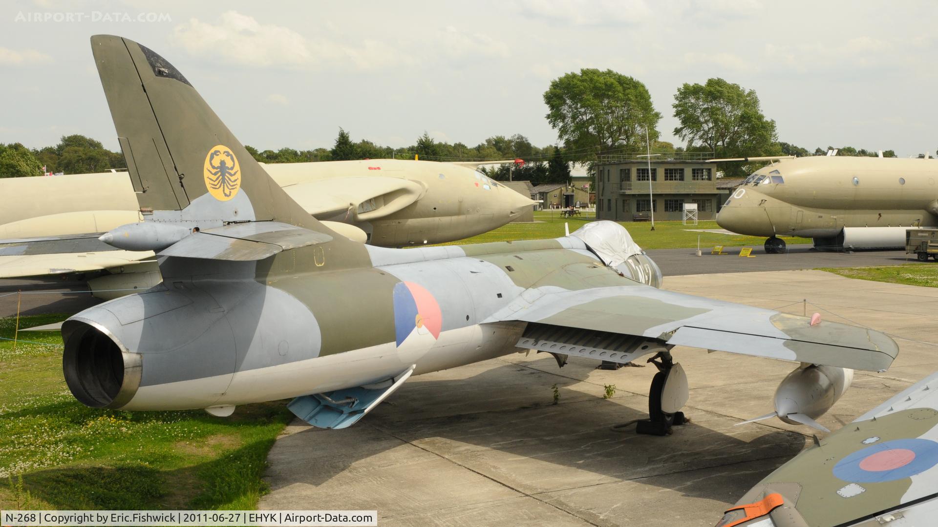 N-268, Hawker Hunter FGA.78 C/N 8947, N-268 at Yorkshire Air Museum