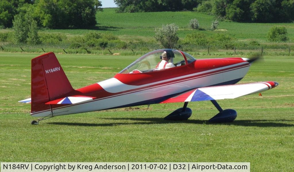 N184RV, 2006 Vans RV-8 C/N 81730, Starbuck Fly-in 2011