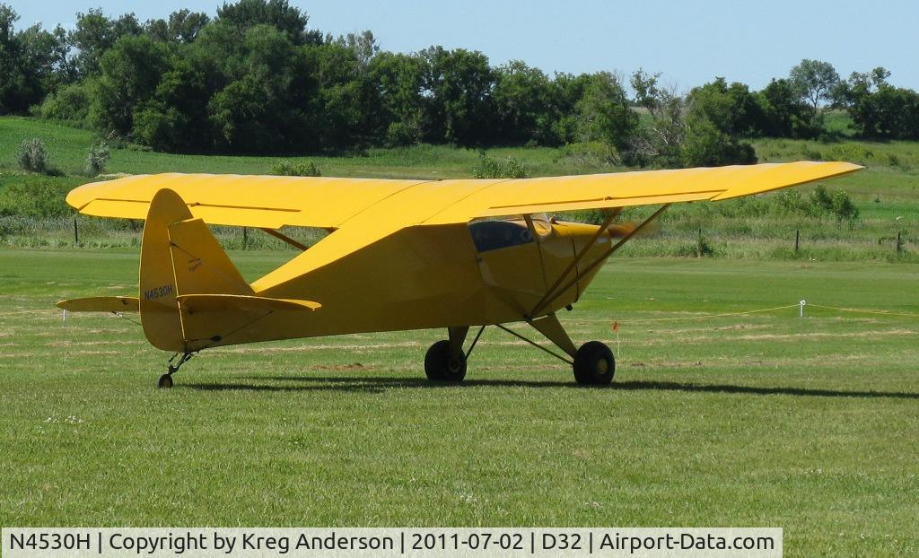 N4530H, 1948 Piper PA-15 Vagabond C/N 15-302, Starbuck Fly-in 2011