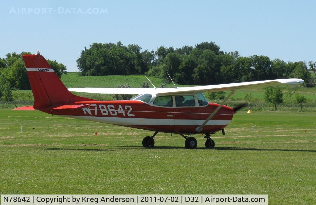 N78642, 1968 Cessna 172K Skyhawk C/N 17257699, Starbuck Fly-in 2011