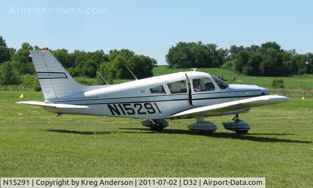N15291, 1972 Piper PA-28-235 C/N 28-7310031, Starbuck Fly-in 2011