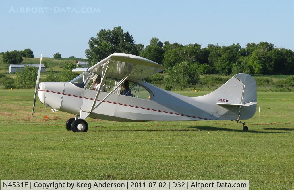 N4531E, 1948 Aeronca 7CCM C/N 7CCM-118, Starbuck Fly-in 2011