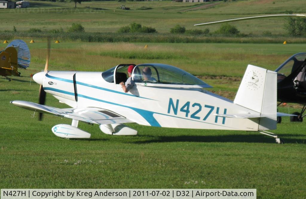 N427H, 1971 Thorp T-18 Tiger C/N 427, Starbuck Fly-in 2011